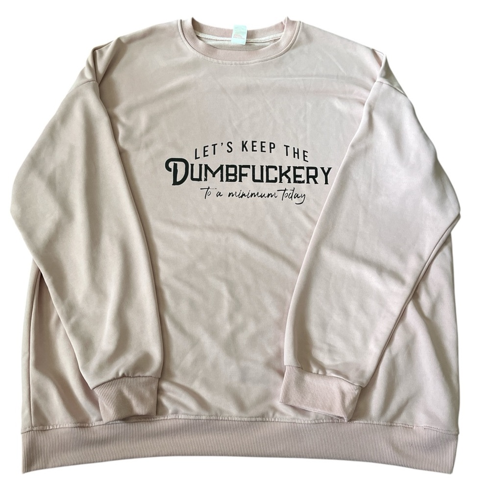 Men's Beige Graphic Sweater